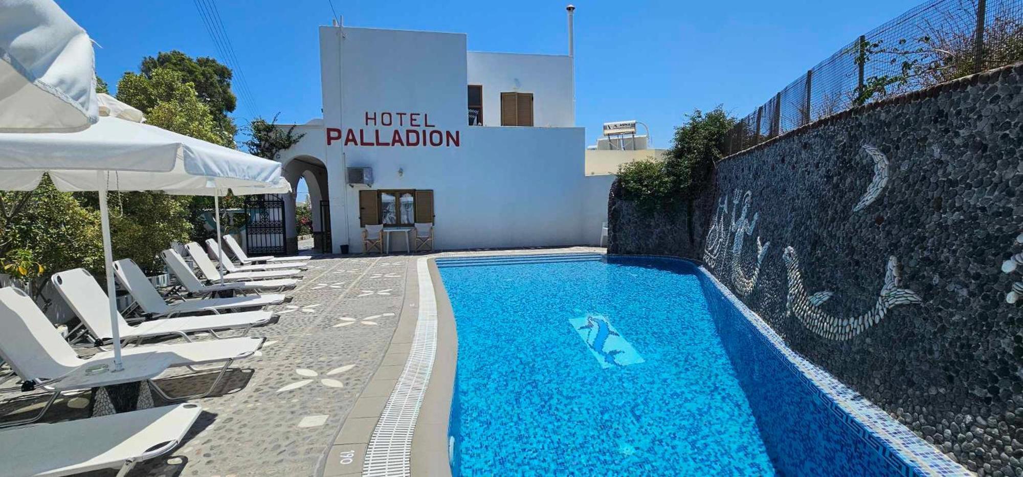 Hotel Palladion Karterados  Exteriér fotografie